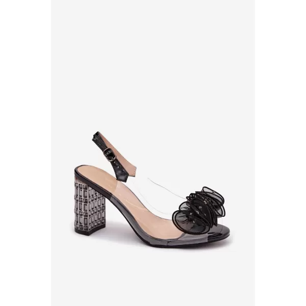  Dámske sandále D&A MR52-237 BLACK 