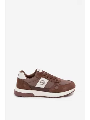 Pánske tenisky BIG STAR TT174353 BROWN/BEIGE Big Star Shoes
