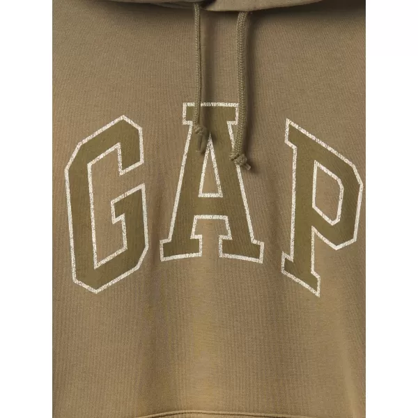  Pánska mikina GAP LOGO PULLOVER HOODIE 745166-00 THYME 