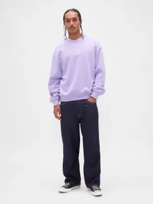 Pánska mikina GAP LOGO SWEATSHIRT 821273-07 ORCHID