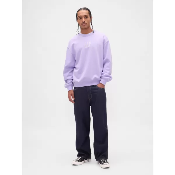 Pánska mikina GAP LOGO SWEATSHIRT 821273-07 ORCHID 