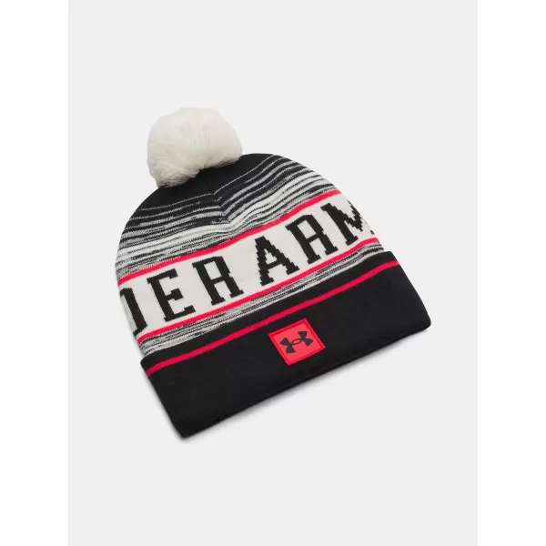  Pánska čiapka UNDER ARMOUR M HALFTIME POM BEANIE 1386634-279 HNEDÁ 