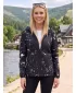 Dámska softshellová bunda premium ALTISPORT VOJ/ALW034JACK01 ČIERNA