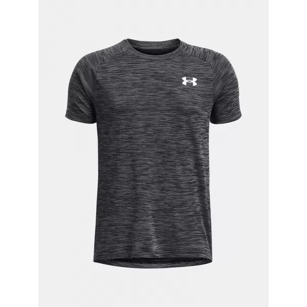  Chlapčenské tričko UNDER ARMOUR UA TECH TEXTURED SS 1382790-001 ČIERNA 