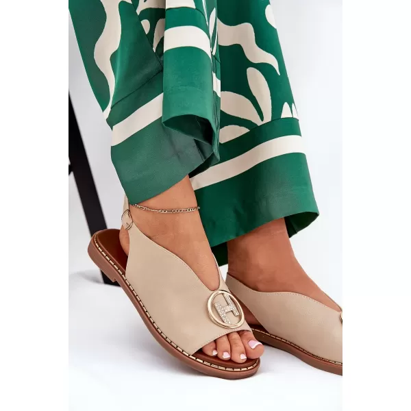  Dámske sandále BOTO ISELIRIA 35832 BEIGE 