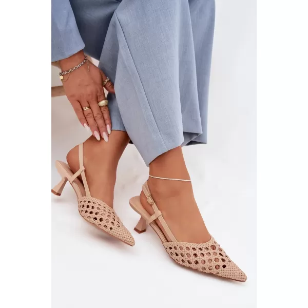  Dámske sandále BOTO SELINAE 41920 BEIGE 