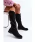 Dámske čižmy S.BARSKI HY66-132 BLACK