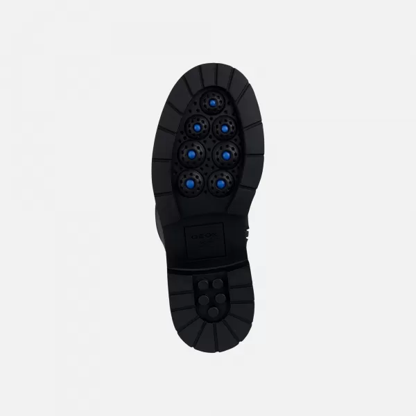  Dámske čižmy GEOX SPHERICA EC7 G004247 ČIERNA 