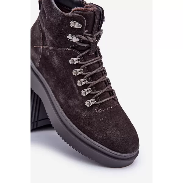  Pánske topánky BIG STAR OO174189 BROWN/BEIGE Big Star Shoes 