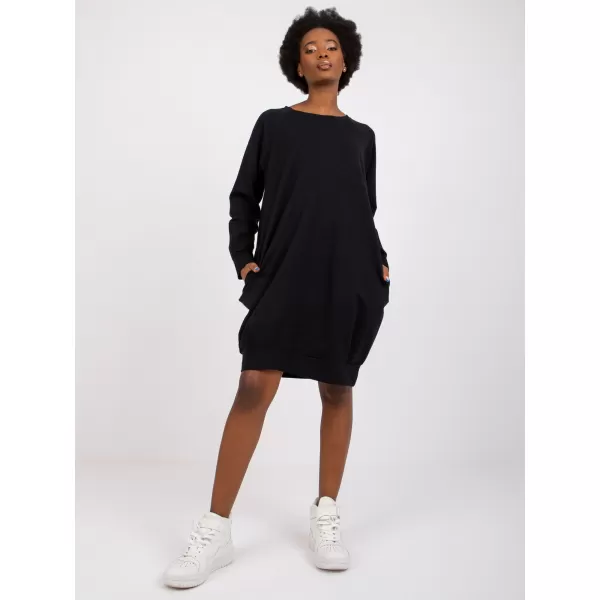  Dámske šaty BASIC FEEL GOOD RV-TU-5184.93P NOIRE 