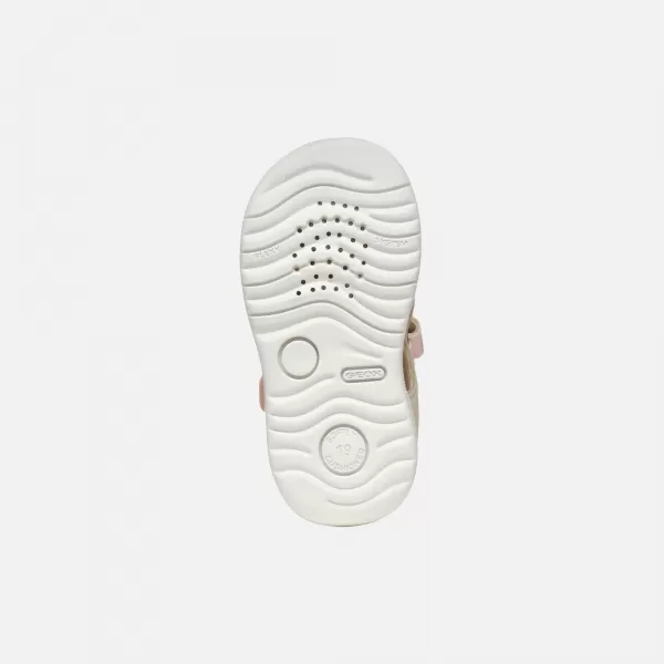  Dievčenské sandále GEOX SANDAL MACCHIA B254WA08502C1M2M BÉŽOVÁ 