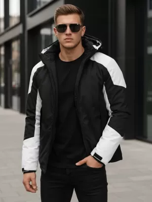 Pánska bunda DSTREET TX5123 ČIERNA