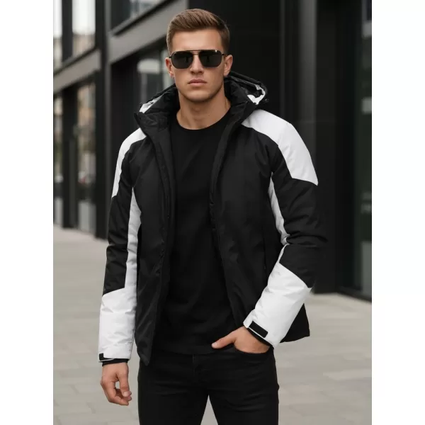  Pánska bunda DSTREET TX5123 ČIERNA 