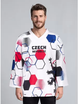 Unisex dres premium ALTISPORT VOJ/ALU036DRES01 HEXA BIELA