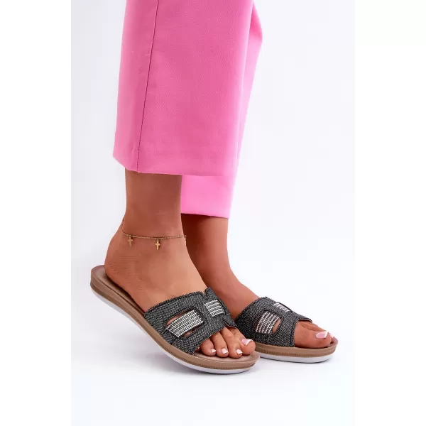  Dámske žabky INBLU BA000050 BLACK 