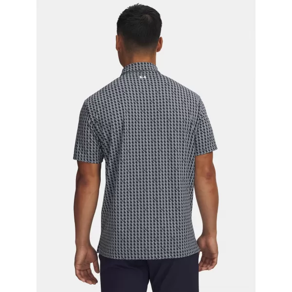  Pánske tričko UNDER ARMOUR UA T2G PRINTED POLO 6012304-412 MODRÁ 