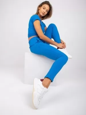 Dámske tepláky BASIC FEEL GOOD RV-DR-3589.10X DARK BLUE