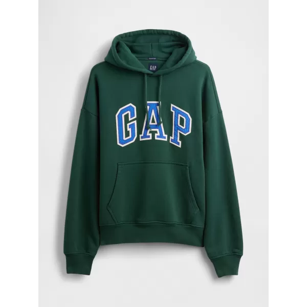  Pánska mikina GAP HEAVYWEIGHT LOGO HOODIE PULLOVER 823104-03 DEEP HUNTER 