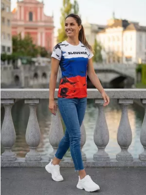 Dámske tričko premium ALTISPORT VOJ/ALW036SI/TR01 SLOVINSKO