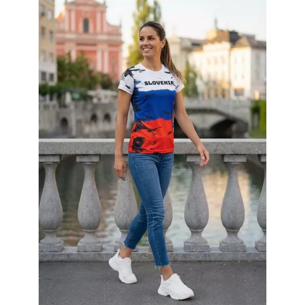  Dámske tričko premium ALTISPORT VOJ/ALW036SI/TR01 SLOVINSKO 