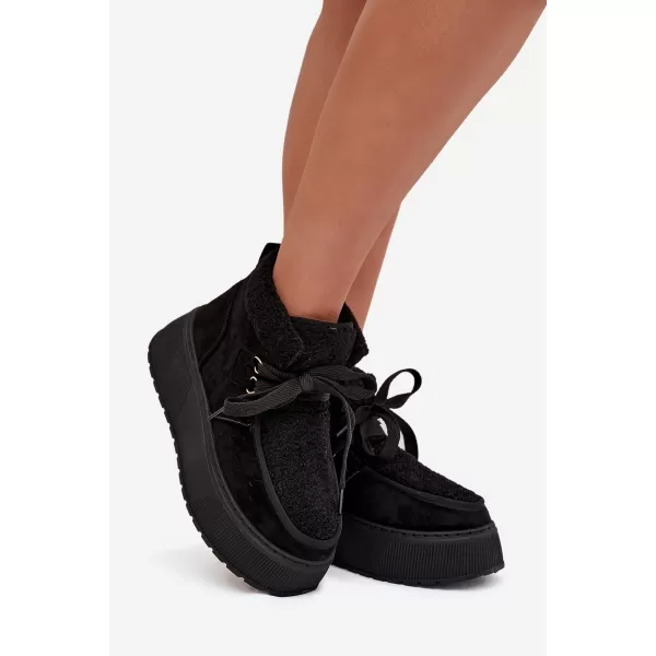  Dámske snehule BOTO FLORIVELLE 39262 BLACK 
