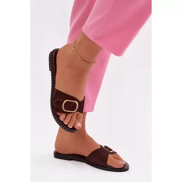  Dámske šľapky BOTO SELIVELLE 41578 BROWN 