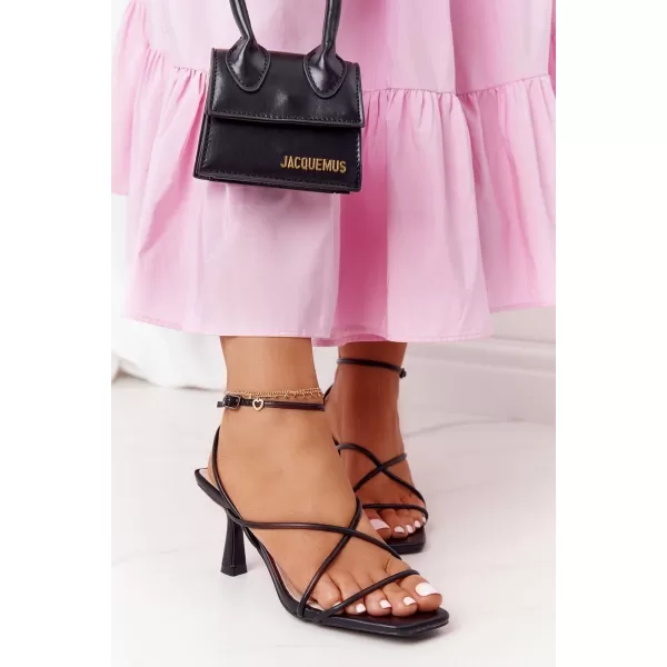  Dámske sandále S.BARSKI C420-11 BLACK 