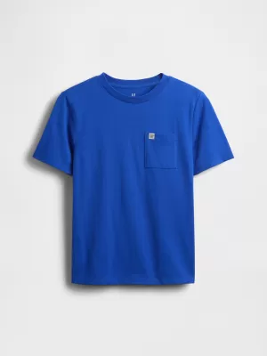 Detské tričko GAP LOGO TEE 819989-02 ROYAL GEM