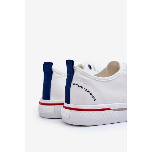  Pánske tenisky BIG STAR LL174204 WHITE Big Star Shoes 