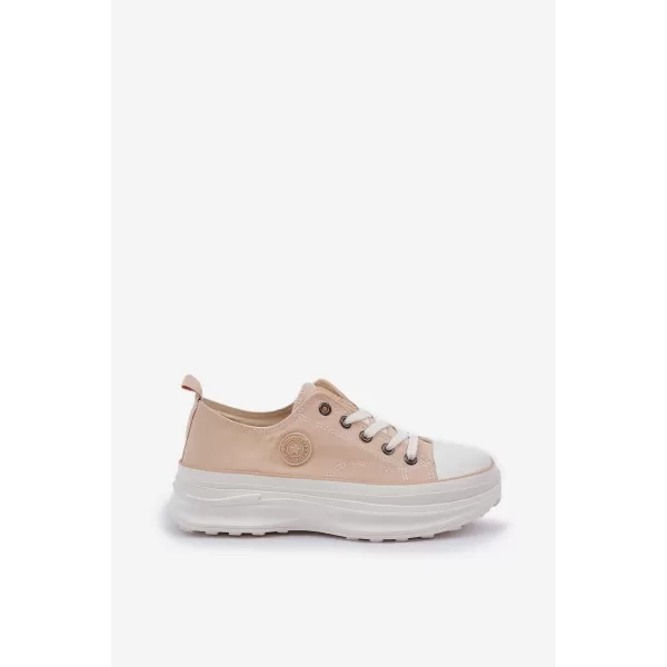  Dámske tenisky BIG STAR NN274127 BEIGE Big Star Shoes 