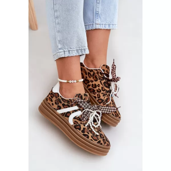  Dámske tenisky BOTO VINNESS 36212 LEOPARD 