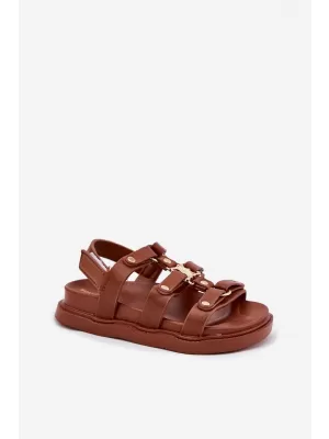 Detské sandále BOTO LUNESSA 38047 KHAKI