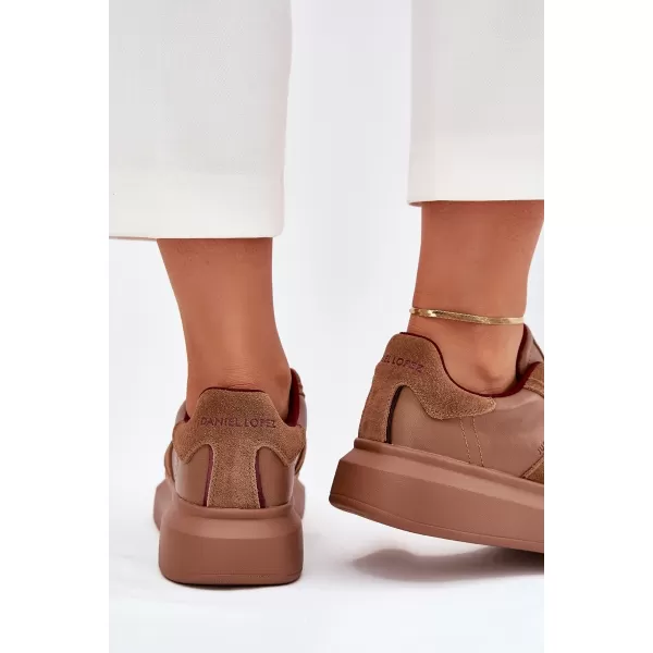  Dámske tenisky LOPEZ JUST DARE SS2D4005 BROWN/BEIGE Daniel Lopez Just Dare 
