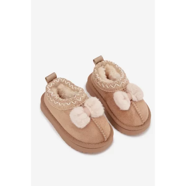  Detské snehule BOTO DAVEN 40657 BEIGE 
