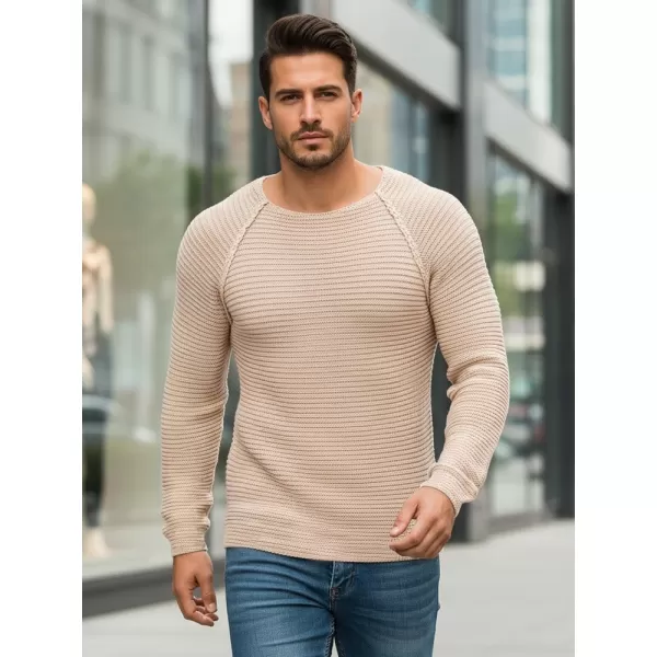  Pánsky sveter DSTREET WX1578 BÉŽOVÁ 