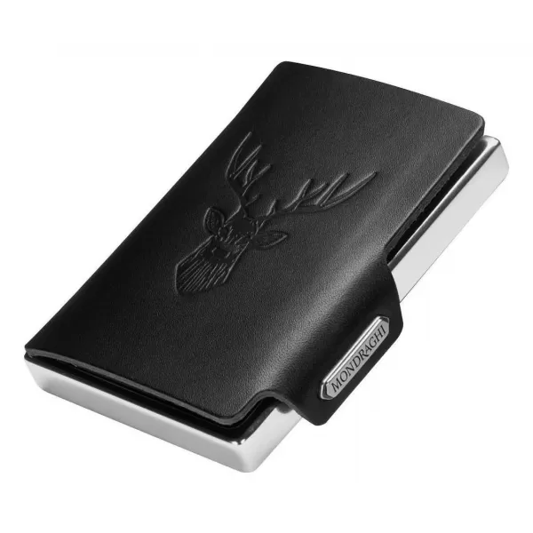  Peňaženka MONDRAGHI Silhouette Classic Deer BLACK 