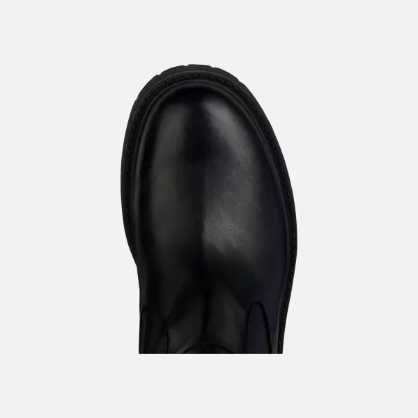  Dámske čižmy GEOX SPHERICA EC7 G004247 ČIERNA 