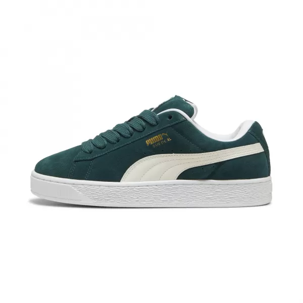  Topánky PUMA SUEDE XL 395205_21 DARK MYRTLE/WARM WHITE 