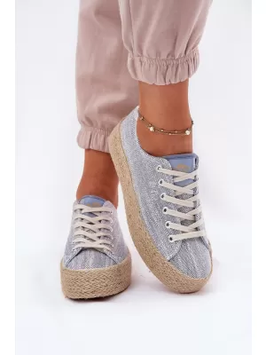Dámske tenisky LEE COOPER LCW-25-02-3284 LIGHT BLUE