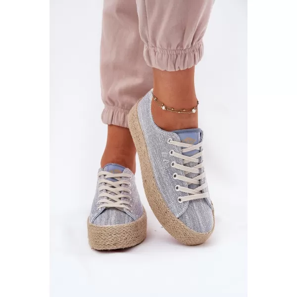  Dámske tenisky LEE COOPER LCW-25-02-3284 LIGHT BLUE 