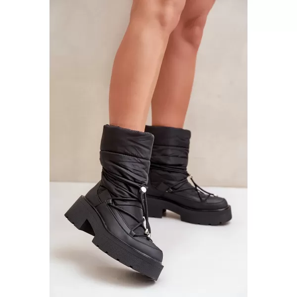  Dámske snehule BOTO SEANDRIEL 34792 BLACK 