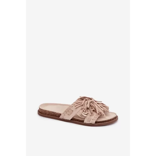  Dámske šľapky BOTO GLORINNA 41498 BEIGE 
