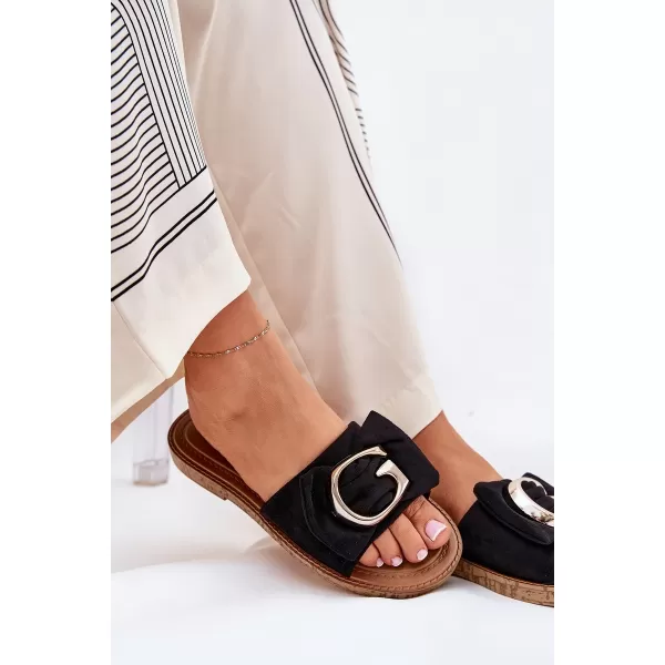  Dámske sandále BOTO NELLODRA 36438 BLACK 