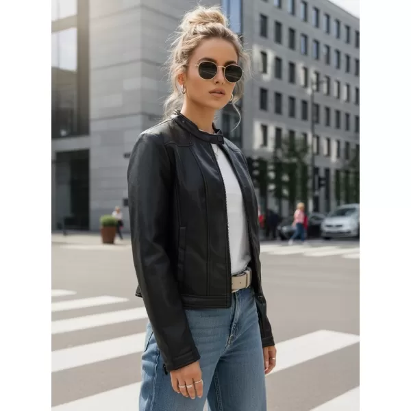  Dámska bunda DSTREET TY5568 ČIERNA 