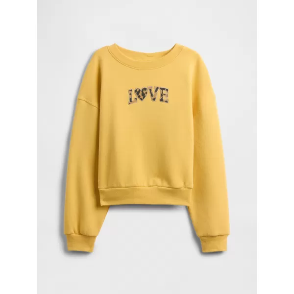  Detská mikina GAP LOGO SWEATSHIRT 797741-00 LOVE 