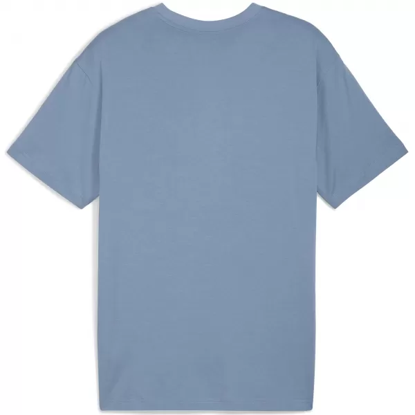 Pánske tričko PUMA GRAPHIC WORLD TOUR TEE 632112-34 CHLADNÁ MODRÁ 