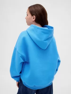 Detská mikina GAP HOODIE PULLOVER 847145-00 SUPERSONIC BLUE