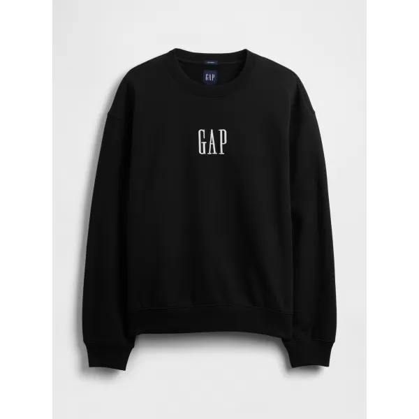  Pánska mikina GAP LOGO SWEATSHIRT 821273-08 TRUE BLACK 