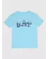Detské tričko GAP LOGO TEE 768109-03 CHLORINE BLUE