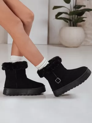Dámske topánky DSTREET ZY1273 ČIERNA